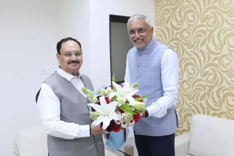 JP Nadda at VGRC South Gujarat concluding session in Surat