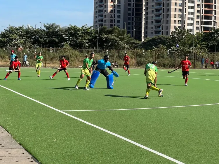 Who Won on Day 1 of the Jr Men Academy C'ship?