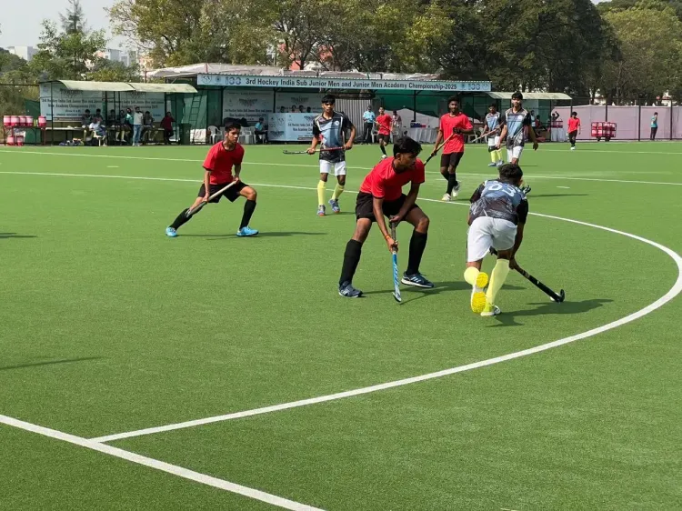 Who Won on Day 3 of the Jr Men Academy Championship?