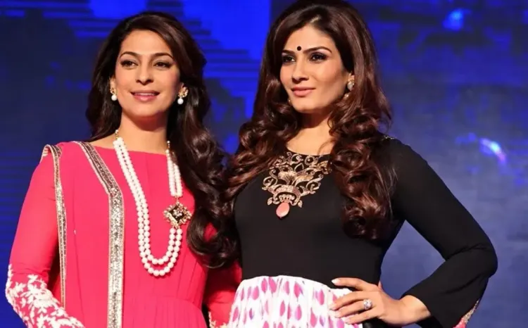 Raveena Tandon turns 54: Juhi Chawla, Rasha Thadani lead birthday wishes