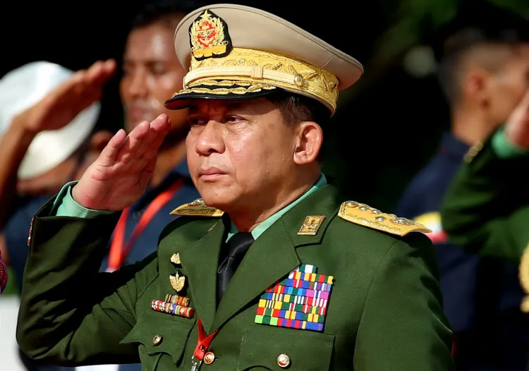Min Aung Hlaing Assumes Presidency in Myanmar