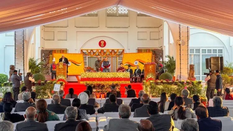 Justice DK Upadhyay Inaugurated as Chief Justice of Delhi HC