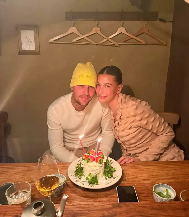 Justin Bieber Celebrates His Birthday with Adorable Selfies Featuring Wife Hailey