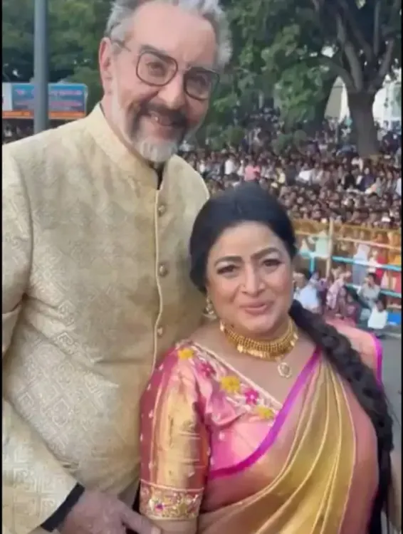 Kabir Bedi calls Mysore Dussehra Parade 'incredible' while promoting Koragajja