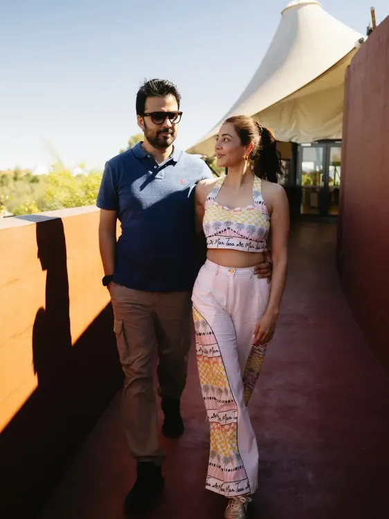 Did Kajal Aggarwal Have a ‘Magical Moment’ at the Field of Light with Gautam Kitchlu?