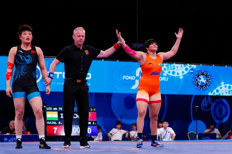 Kajal Dhochak wins back-to-back U20 World gold in 76kg, leads India's haul in Slovakia