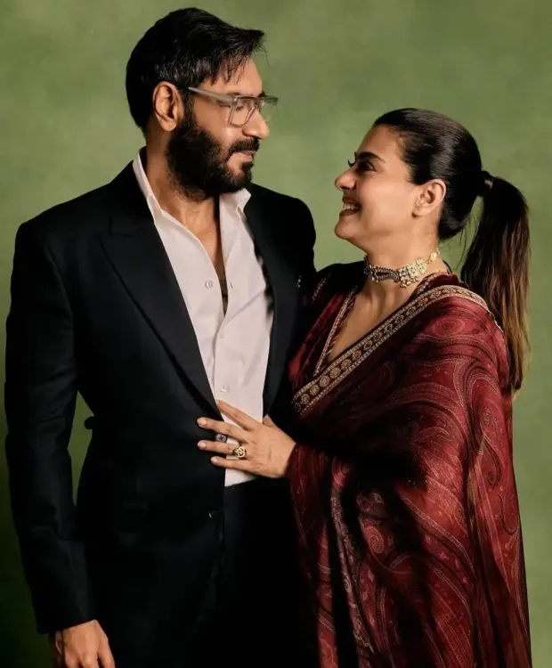 Kajol and Ajay Devgn Celebrate Their Bond with a Medal and Trophy Moment