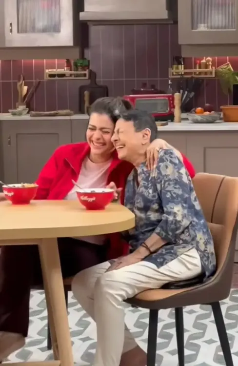 What Was Kajol's Biggest Highlight of 2025 with Her Mother Tanuja?