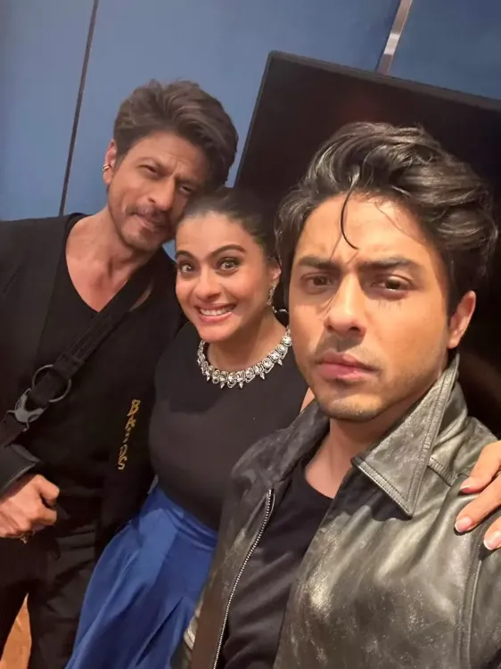 Is Kajol Sure That Aryan Khan's Show Will Be More Awesome?