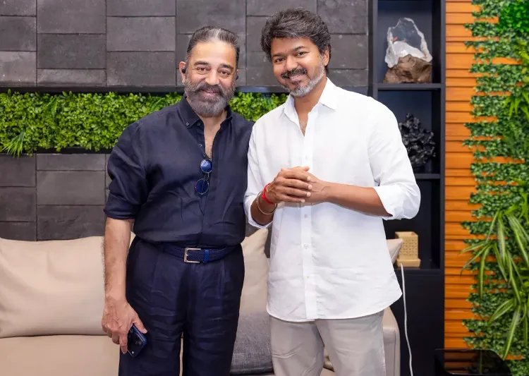 Kamal Haasan meets CM Vijay, pushes 8-week OTT window for Tamil films