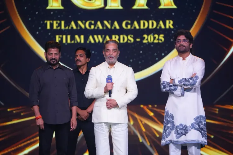 Kamal Haasan Expresses Gratitude to Telangana Leaders for Reviving the Gaddar Film Awards