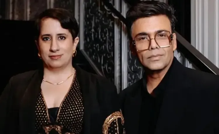 Karan Johar Hails Manish Malhotra as the ‘Man of the Moment’ for Crafting Guneet Monga Kapoor's Oscar Ensemble