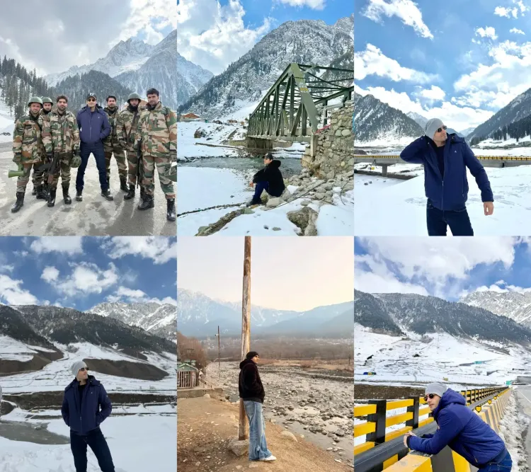 Karan Tacker Films in Sonmarg, Shares Sweet Video from ‘Paradise on Earth’