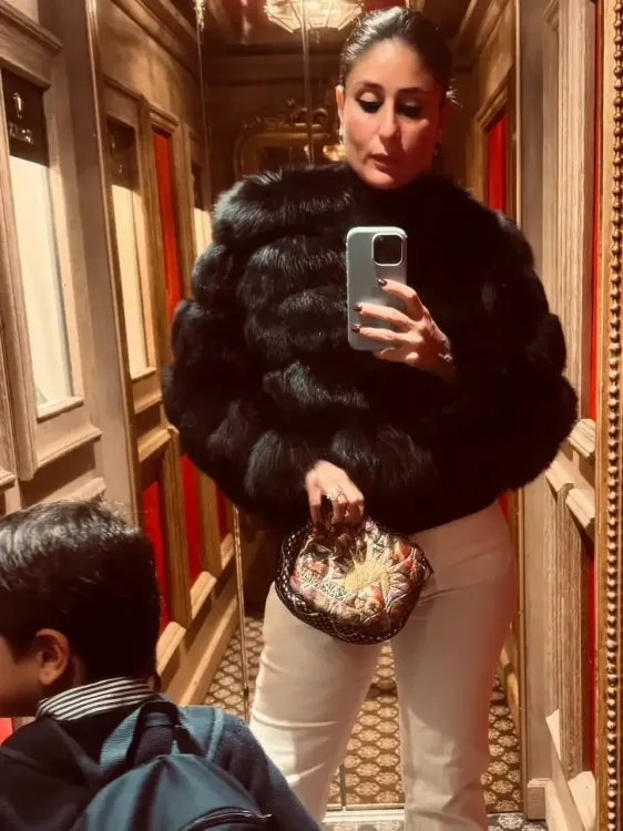 How Does Kareena Kapoor Train Taimur and Jeh to Pose for Photos on Holidays?