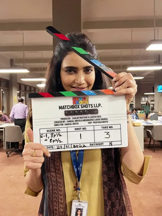 Did Karishma Tanna Just Share Nostalgic BTS Moments from "Scoop"?