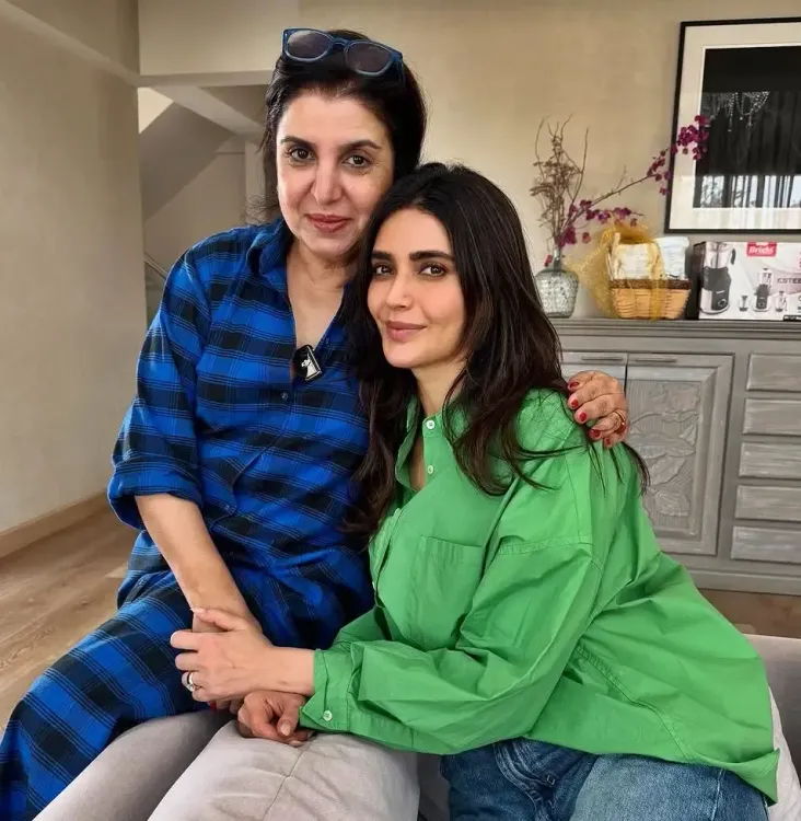What Moments Did Karishma Tanna Share in Her April Dump with Farah Khan?