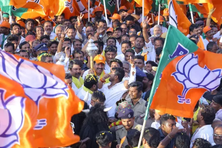 BJP padayatra Day 4: Vijayendra targets Congress over Five Guarantees in Koppal