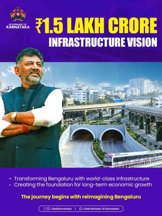 Karnataka CM's Office Pushes World-Class Infrastructure Vision