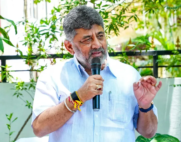 D.K. Shivakumar meets Karnataka Governor ahead of CLP meeting on CM pick