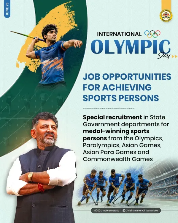 Karnataka Offers Govt Jobs to Olympic, CWG Medal Winners