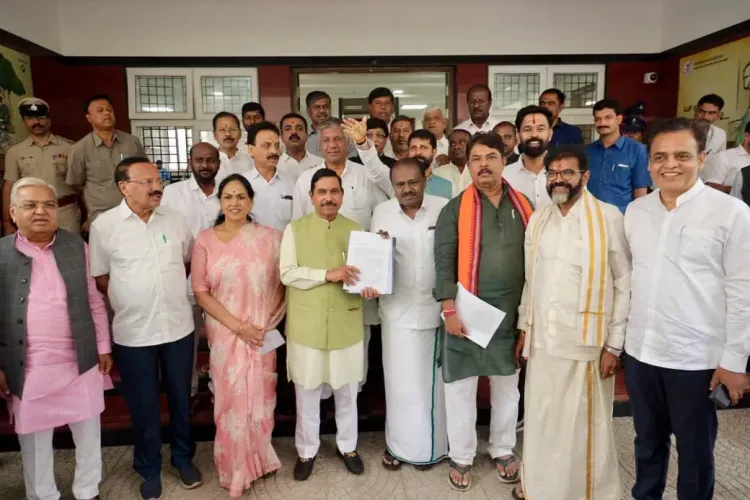 Karnataka SIR row: Four Union Ministers in BJP-JD(S) team meet EC in Delhi