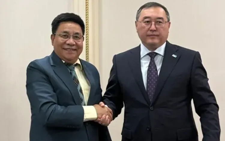 India-Kazakhstan ties: Envoy Thangal meets Almaty Governor in Konaev