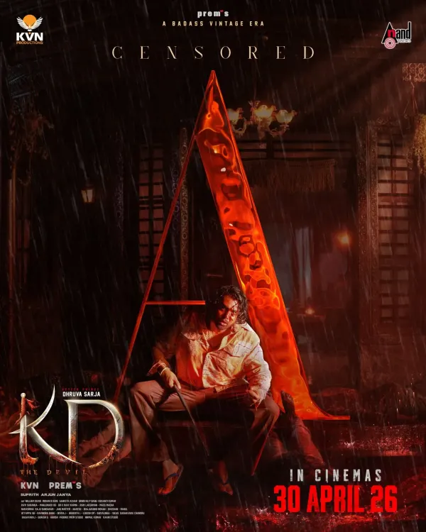 'KD: The Devil' gets CBFC 'A' certificate, set for April 30 release