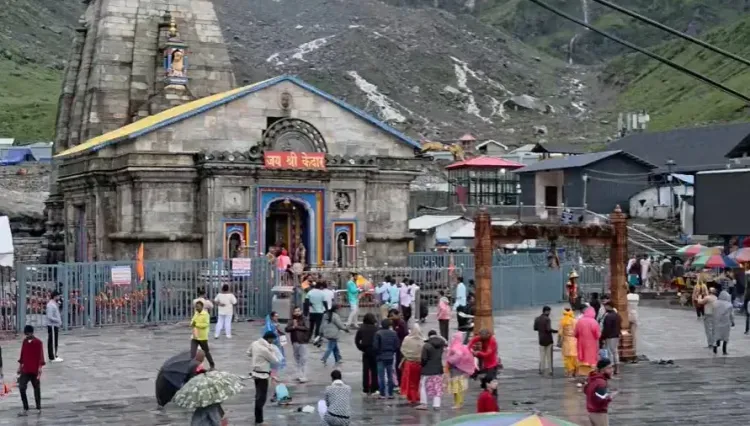 Kedarnath Yatra resumes as rain eases; IMD orange alert in Rudraprayag