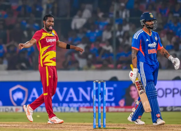 Keemo Paul's 5-wicket haul: Slower balls key to West Indies' 24-run win in Hyderabad T20I