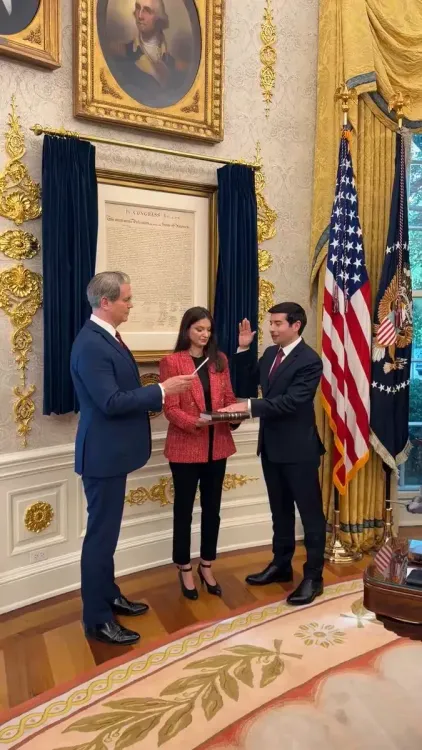 Keith Sonderling sworn in as 31st US Secretary of Labor