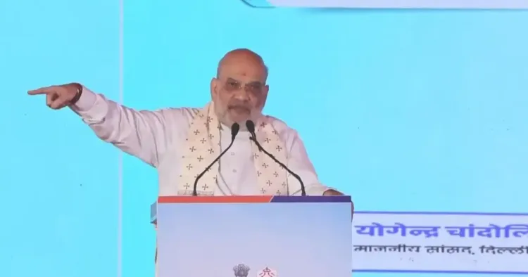 अमित शाह ने द्वारका में ₹8,941 करोड़ की यमुना परियोजनाओं का उद्घाटन किया, केजरीवाल पर साधा तीखा निशाना