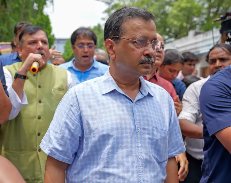 Kejriwal questions AAP MLA Kuldeep Kumar's detention, accuses Delhi Police of CCTV vandalism
