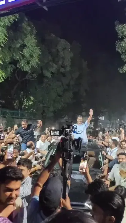Kejriwal Released by Police, Demands EC Chief Gyanesh Kumar's Resignation