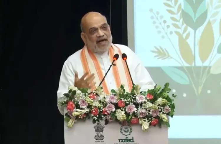 अमित शाह ने नाफेड का NAFEX पोर्टल लॉन्च किया, बोले — दलहन का एक दाना भी व्यापारियों से नहीं, सीधे किसानों से आएगा