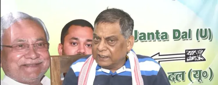 नीट लीक चार्जशीट और प्रह्लाद जोशी विवाद पर जेडीयू प्रवक्ता नीरज कुमार का पलटवार