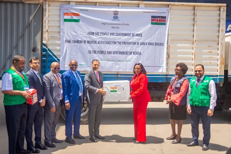 India sends second 11-tonne medical consignment to Kenya for Ebola response