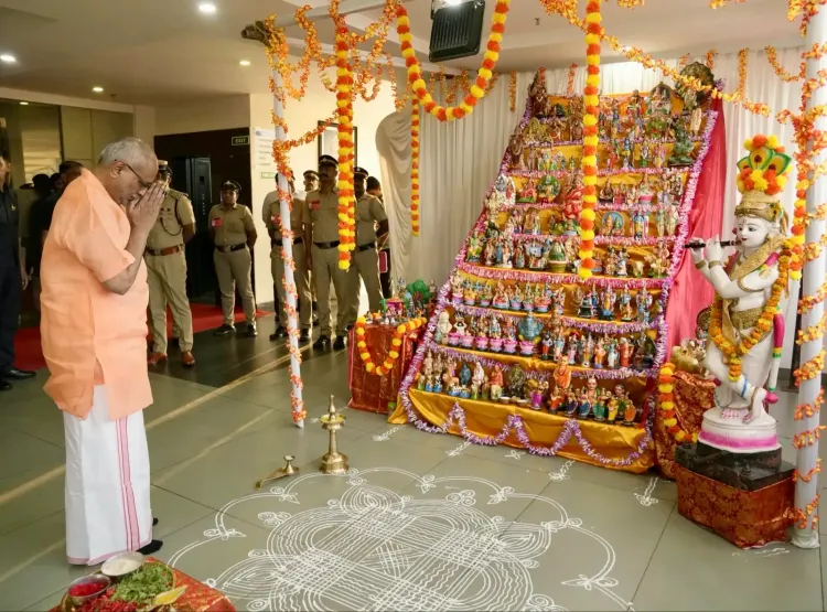 उपराष्ट्रपति सीपी राधाकृष्णन ने कोझिकोड में 'नवरात्रि सरगोत्सव 2026' का उद्घाटन किया