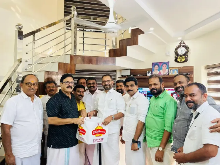 BJP President's 'Cake Diplomacy' Sparks Controversy in Thrissur