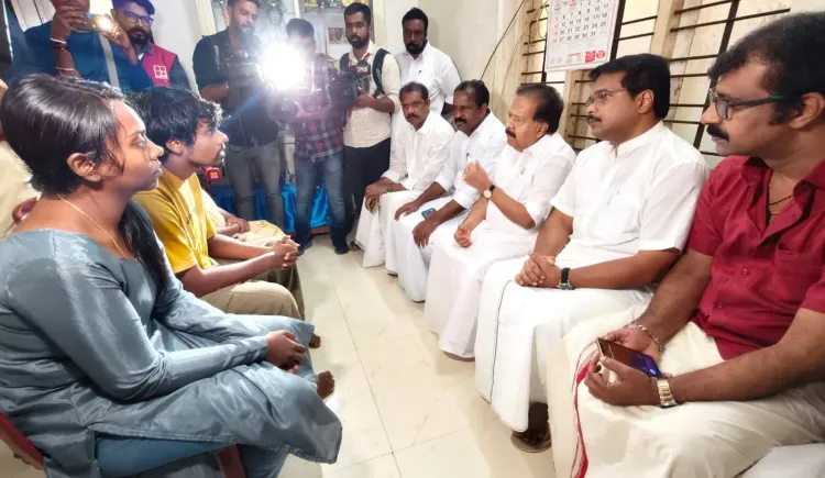 Kerala CM visits families of 3 missing fishermen after 11-day search