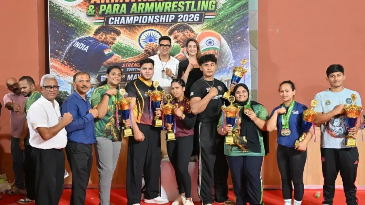 Kerala defend National Armwrestling crown; Yuvraj Verma is Champion of Champions