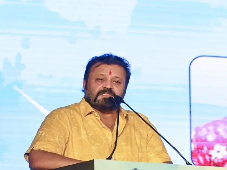 Suresh Gopi Stages Political Drama in Pinarayi, CM Vijayan's Stronghold