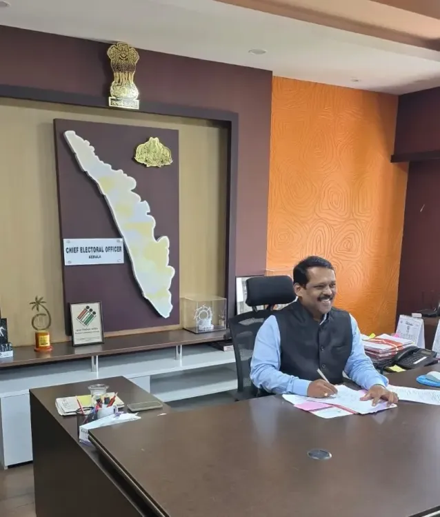 Kerala electoral roll revision from Oct 15: CEO Sajith Babu holds three department charges