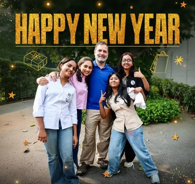 Did Kharge, Rahul, and Priyanka Wish Everyone a Happy New Year?