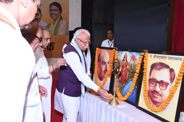 Khattar attends Karnal event marking 12 years of Modi govt