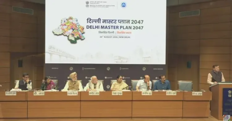 Khattar Holds Press Conference on Delhi Master Plan 2047