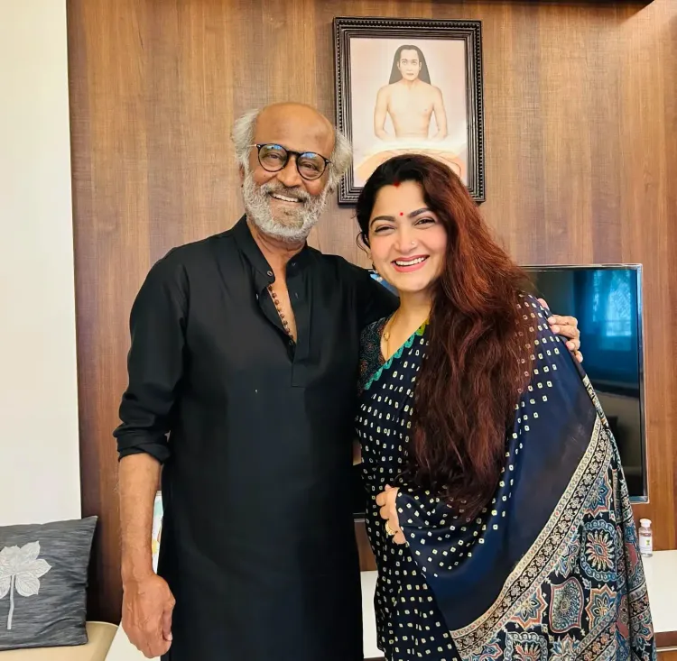 Did Khushbu Sundar Just Call Rajinikanth God's Favorite Child?