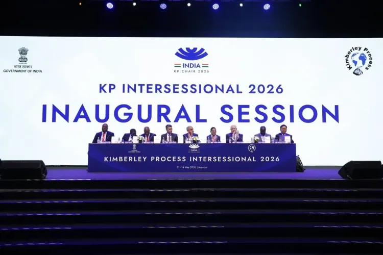 Kimberley Process 2026 Intersessional Meeting opens in Mumbai, India chairs talks on diamond trade