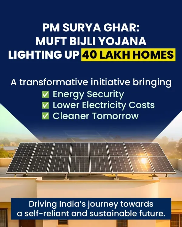 Kishan Reddy: 40 Lakh Homes Under PM Surya Ghar Yojana