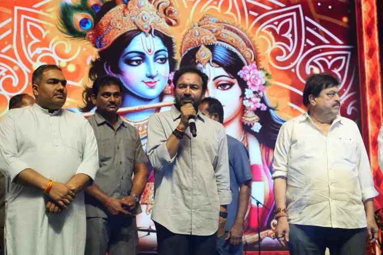 Kishan Reddy attends Bhajan Clubbing event in Secunderabad