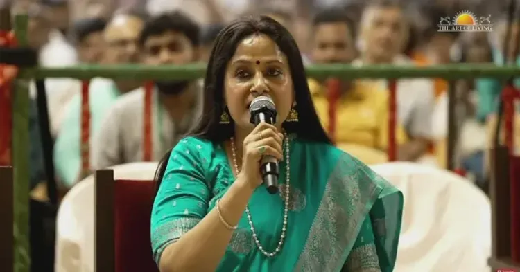 Kishan Reddy Attends Satsang at Art of Living Centre, Bengaluru
